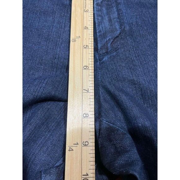 Gap Jeans Womens Size 6 R Blue Denim Dark Wash Low Rise Straight Everyday Wear - Picture 6 of 8